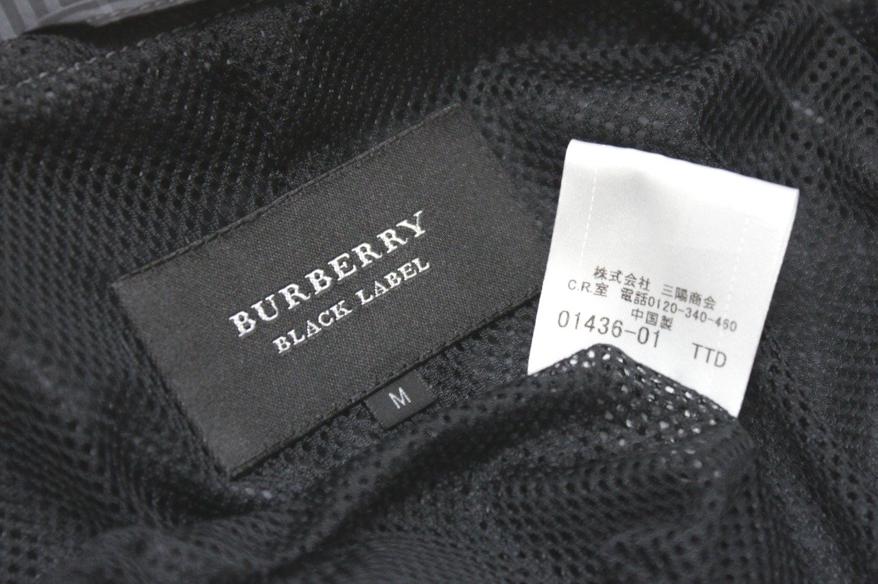 【ブランド英文字等】burberry black label バーバリー ブラックレー